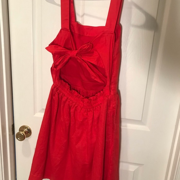 J Crew Tie Back Dress w/ pockets - Size Small! - Picture 6 of 6
